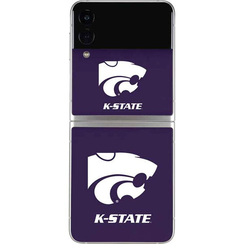 Kansas State University K-State Galaxy Z Flip4 5G Skin